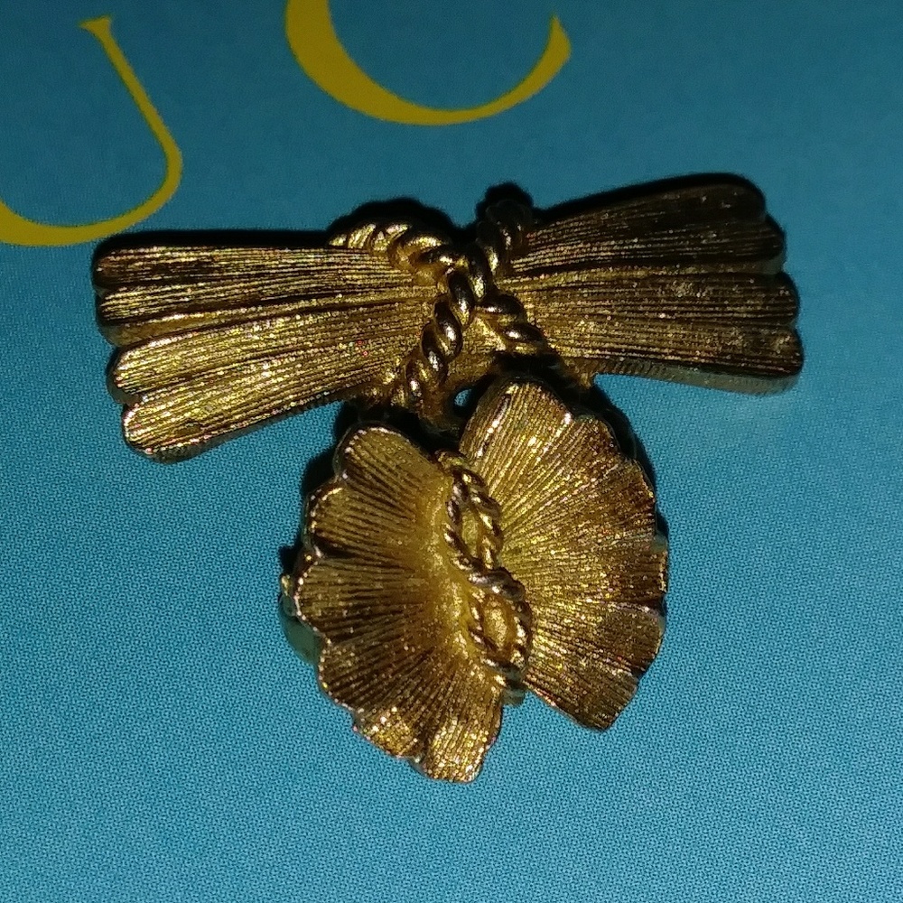 ⭐💟Retro1940s Vendome Bow Pendant💟⭐⭐⭐⭐